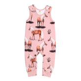 Sleeveless Rompers Made of Cotton (Organic)